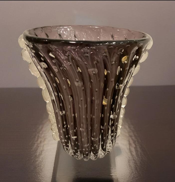 Murano Toso, large Murano glass vase Xxl Vase H15Ã¢â‚¬Â? Heavy Art Gl - 8