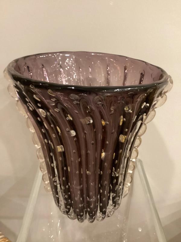 Murano Toso, large Murano glass vase Xxl Vase H15Ã¢â‚¬Â? Heavy Art Gl - 9