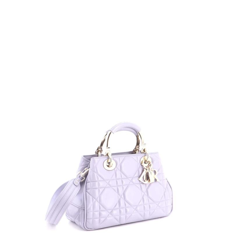Christian Dior Lady 95.22 Bag Cannage Embossed Leather Small - 2