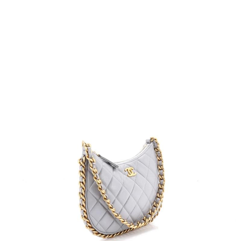 Chanel CC Chain Around Hobo Quilted Lambskin - 2