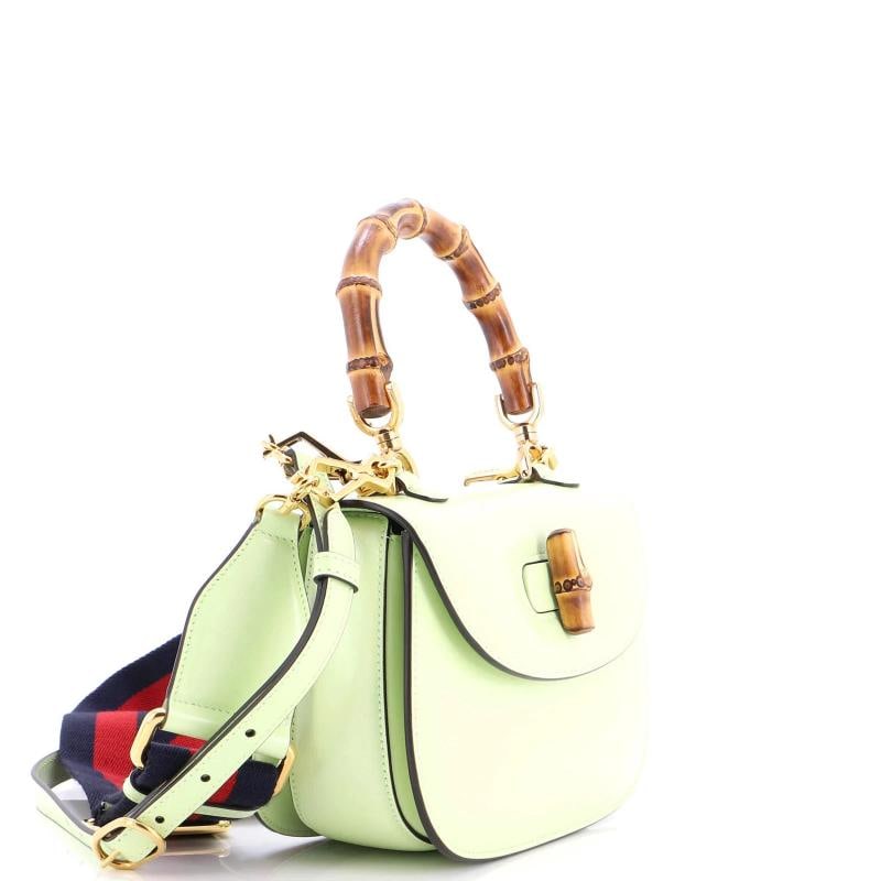 Gucci Bamboo 1947 Top Handle Bag Leather Small - 2