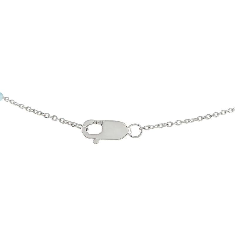 18K White Gold 0.20ct Diamond Bracelet - 3