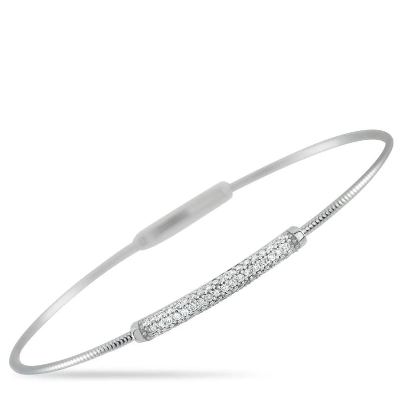 14K White Gold 0.37ct Diamond Bracelet: Condition: New with packaging: This item is brand new and has never been worn. It still has the original ... Read moreabout the conditionNew with packaging: This item is brand new and has never been