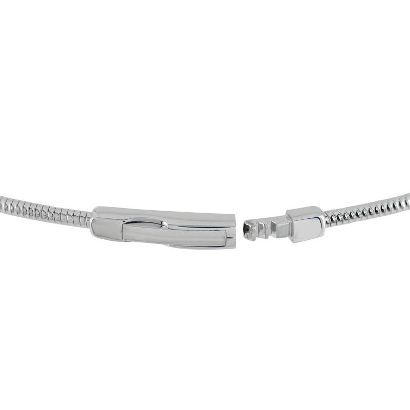 14K White Gold 0.37ct Diamond Bracelet - 3