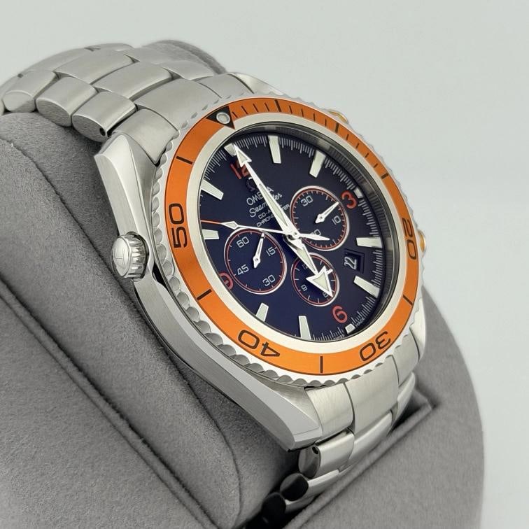 Omega Seamaster Planet Ocean 600M Chronograph 2218.50.00 45.5mm Steel Box Paper - 2