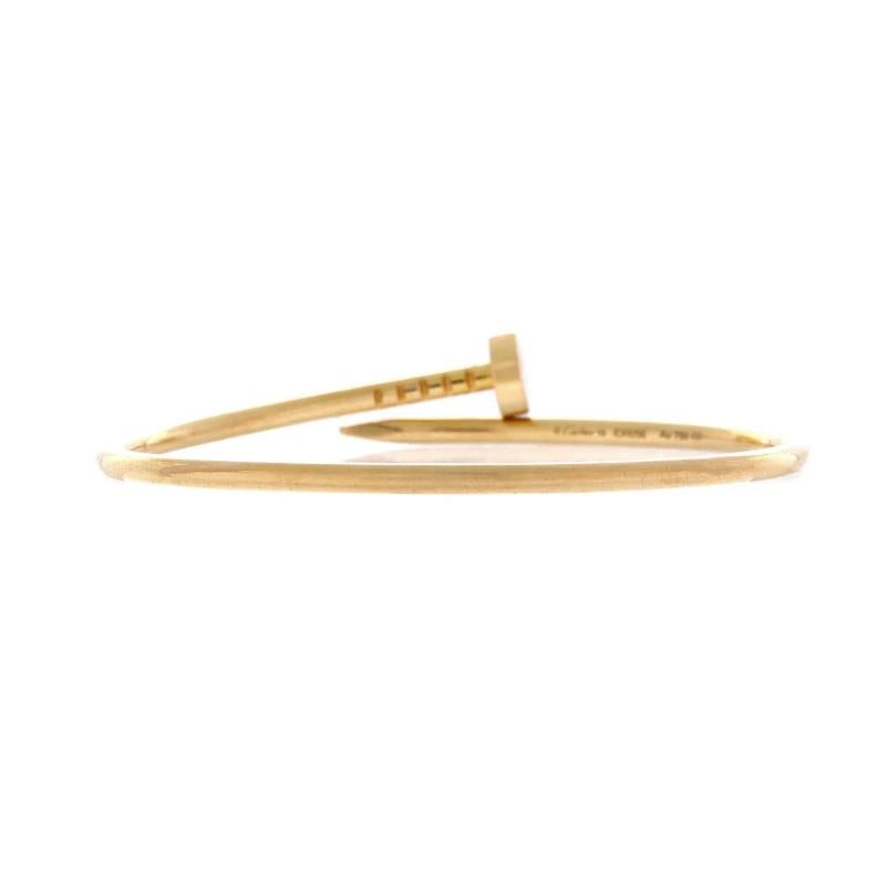 Cartier Juste un Clou Bracelet 18K Yellow Gold Small - 3