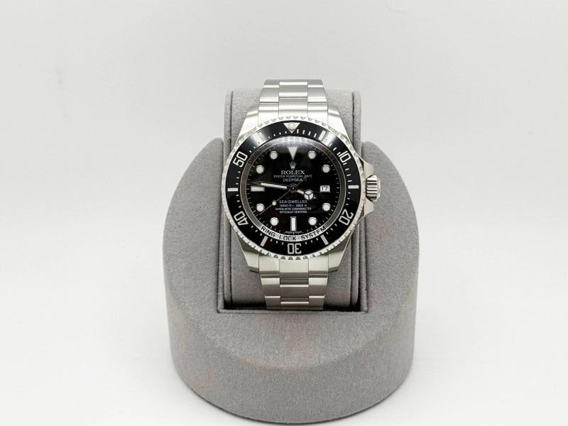 2024 CPO Rolex Sea Dweller Deepsea 116660 44mm Black Dial Steel Box CPO Card - 2