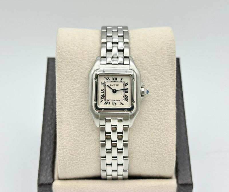 Cartier Ladies Panthere Small 1320 W25033P5 22mm Stainless Steel: Condition Pre-owned - Excellent Seller Notes Ã¢â‚¬Å“BEAUTIFUL TIMEPIECEÃ¢â‚¬Â Bezel Color Silver Movement Quartz Seller