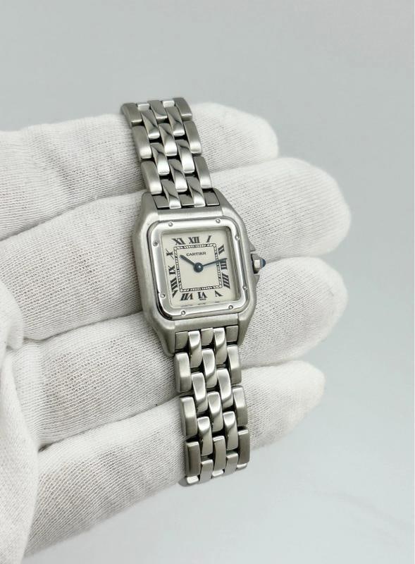 Cartier Ladies Panthere Small 1320 W25033P5 22mm Stainless Steel - 2