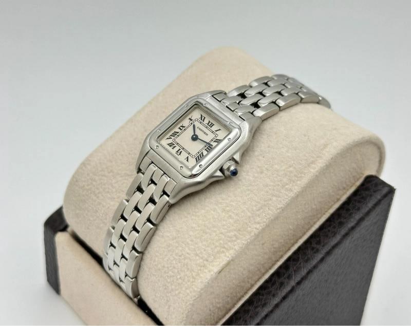 Cartier Ladies Panthere Small 1320 W25033P5 22mm Stainless Steel - 3