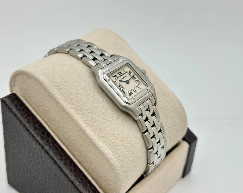 Cartier Ladies Panthere Small 1320 W25033P5 22mm Stainless Steel - 4