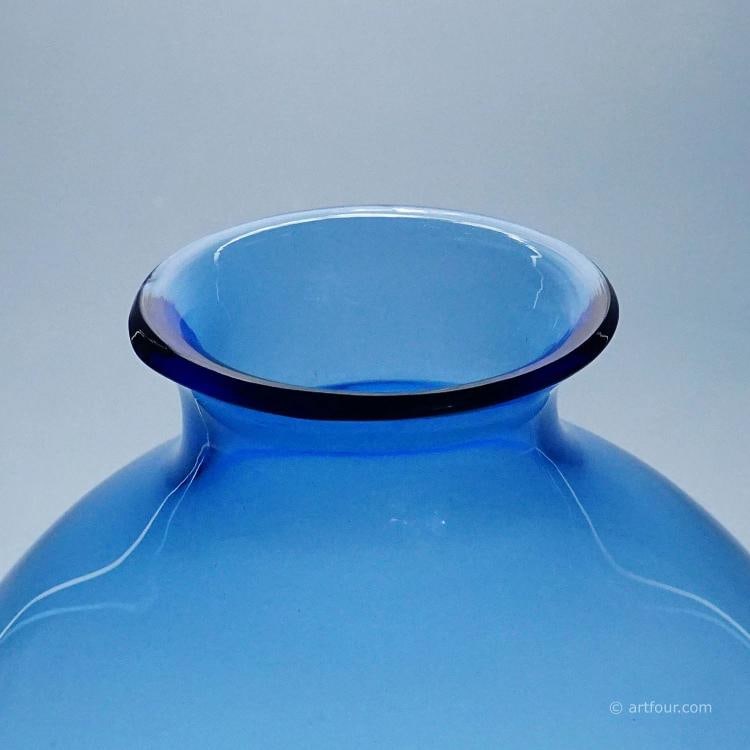 Large Vetro Soffiato Glass Vase by Vittorio Zecchin attr. Murano 1924 - 5