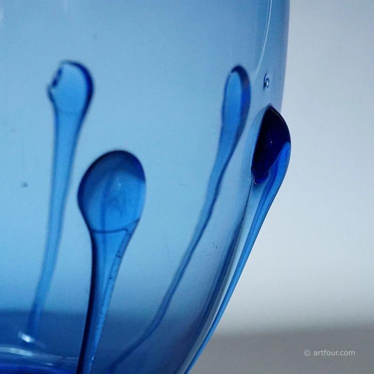 Large Vetro Soffiato Glass Vase by Vittorio Zecchin attr. Murano 1924 - 7