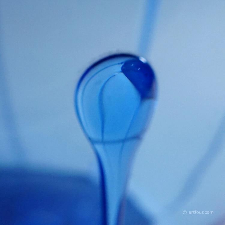 Large Vetro Soffiato Glass Vase by Vittorio Zecchin attr. Murano 1924 - 8