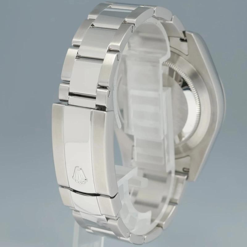 MINT Papers Rolex 116334 Datejust II 41mm Silver Blue Arabic White Gold Fluted - 6