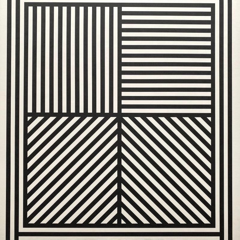 SOL LEWITT RARE 1987 SILKSCREEN PRINT FRAMED 25TH NEW YORK FILM FESTIVAL POSTER - 15