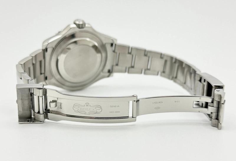 Rolex Yacht Master 116622 40mm Blue Dial Platinum Bezel Stainless Steel - 6