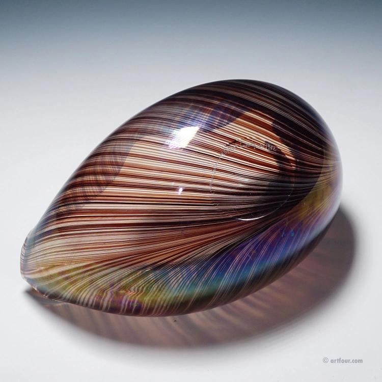 Large Tessuto Bowl by Tyra Lundgren for Venini, Murano - 9