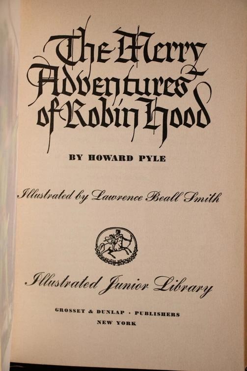 Howard Pyle / The Merry Adventures of Robin Hood 1952 - 7