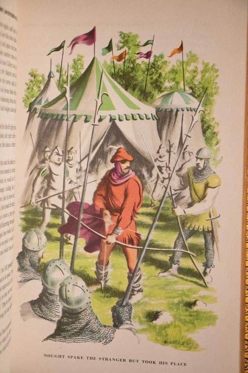 Howard Pyle / The Merry Adventures of Robin Hood 1952 - 9