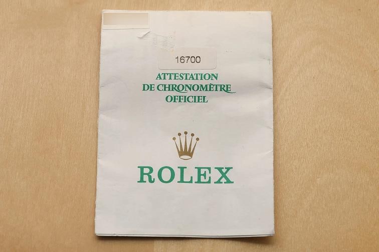 ROLEX MENS GMT MASTER 16700 STEEL DATE BLACK DIAL OYSTER 40MM WATCH w/ PAPER - 6