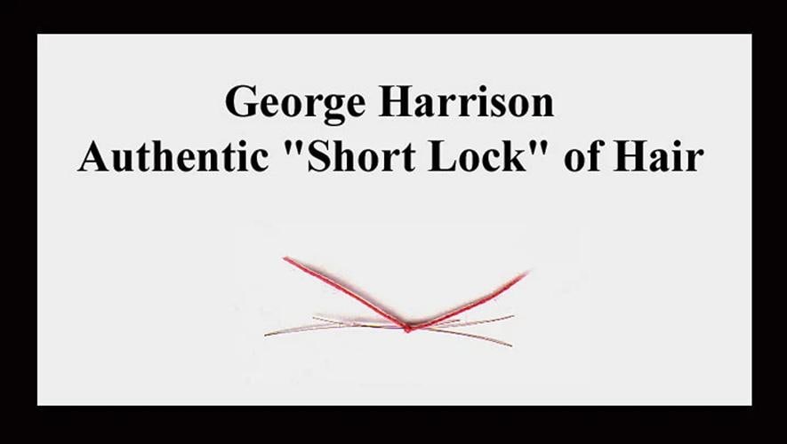 The Beatles GEORGE HARRISON Hair lock PHOTO Signed art Music Memorabilia OFFERS - 2