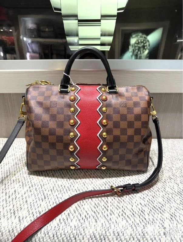 Louis Vuitton Speedy 30 Limited Edition Karakoram BandouliÃƒÂ¨re with Strap (201 - 2