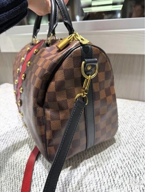Louis Vuitton Speedy 30 Limited Edition Karakoram BandouliÃƒÂ¨re with Strap (201 - 3