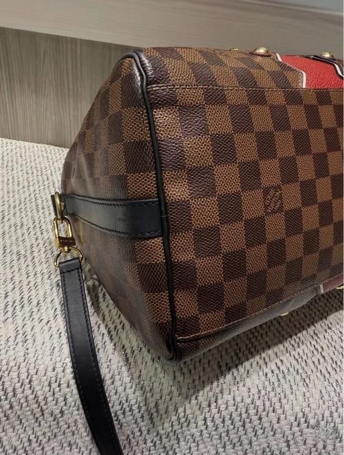 Louis Vuitton Speedy 30 Limited Edition Karakoram BandouliÃƒÂ¨re with Strap (201 - 5