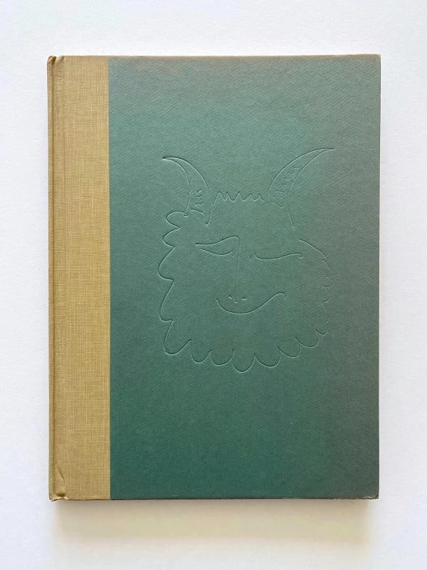 POSTERS OF PICASSO RARE VTG 1957 1ST ED MCM LITHOGRAPH PRINT LRG HARDCOVER BOOK - 2