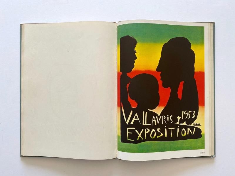 POSTERS OF PICASSO RARE VTG 1957 1ST ED MCM LITHOGRAPH PRINT LRG HARDCOVER BOOK - 6