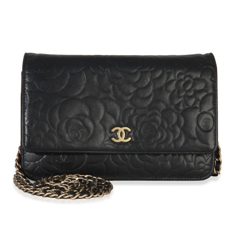 Chanel Black Camellia Lambskin Wallet on Chain: Condition Pre-owned - Good Seller Notes Ã¢â‚¬Å“No house has shaped the fashion landscape quite like Chanel. Founded by Gabrielle Chanel in the ... Read moreabout