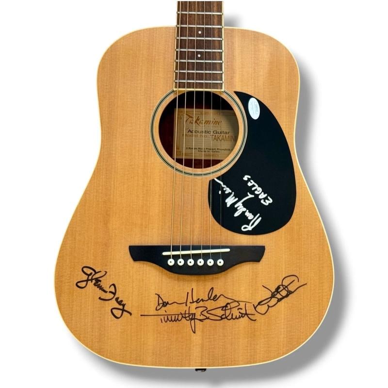 The Eagles Signed Guitar JSA COA Don Henley Glen Frey Joe Walsh Meisner Schmidt (1 of 7)