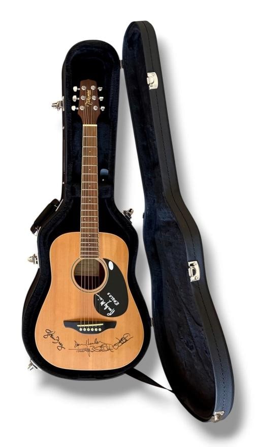The Eagles Signed Guitar JSA COA Don Henley Glen Frey Joe Walsh Meisner Schmidt - 6