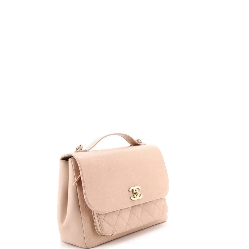 Chanel Business Affinity Flap Bag Quilted Caviar Large - 2