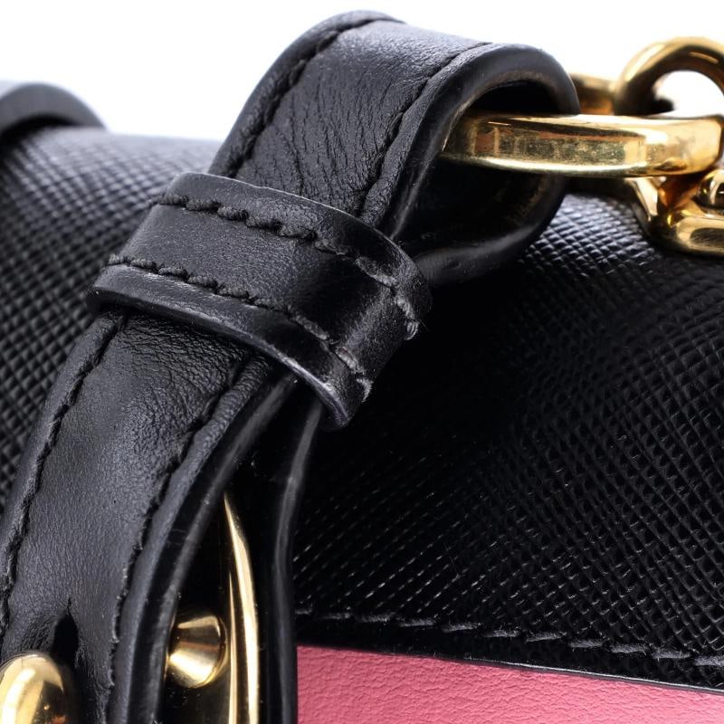 Prada Cahier Crossbody Bag Embellished Leather Small - 6