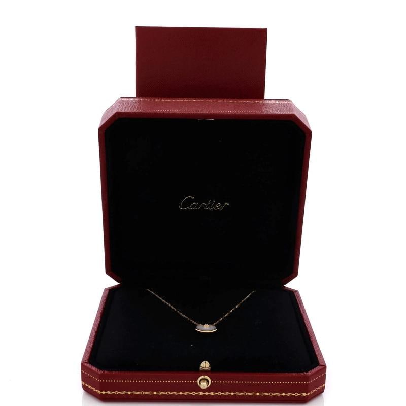 Cartier Amulette de Cartier Pendant Necklace 18K Yellow Gold with Mother of - 2