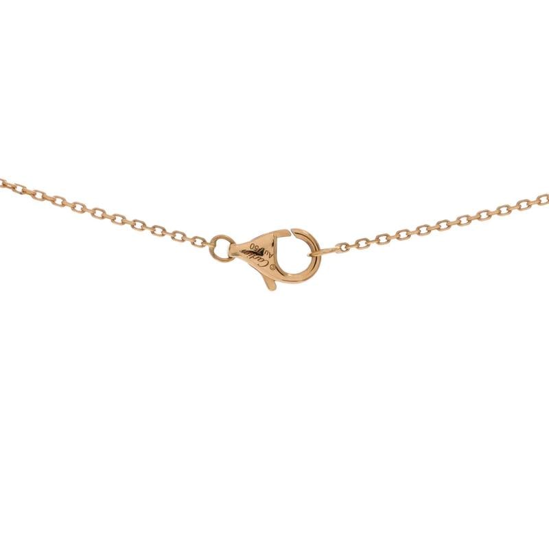 Cartier Amulette de Cartier Pendant Necklace 18K Yellow Gold with Mother of - 4