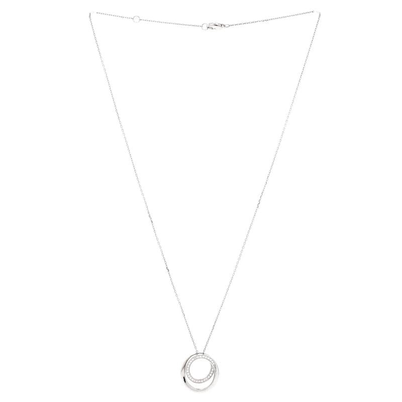 Cartier Etincelle de Cartier Pendant Necklace 18K White Gold with Diamonds - 2