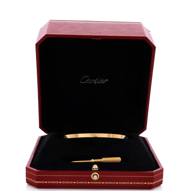 Cartier Love Bracelet 18K Yellow Gold Small - 2