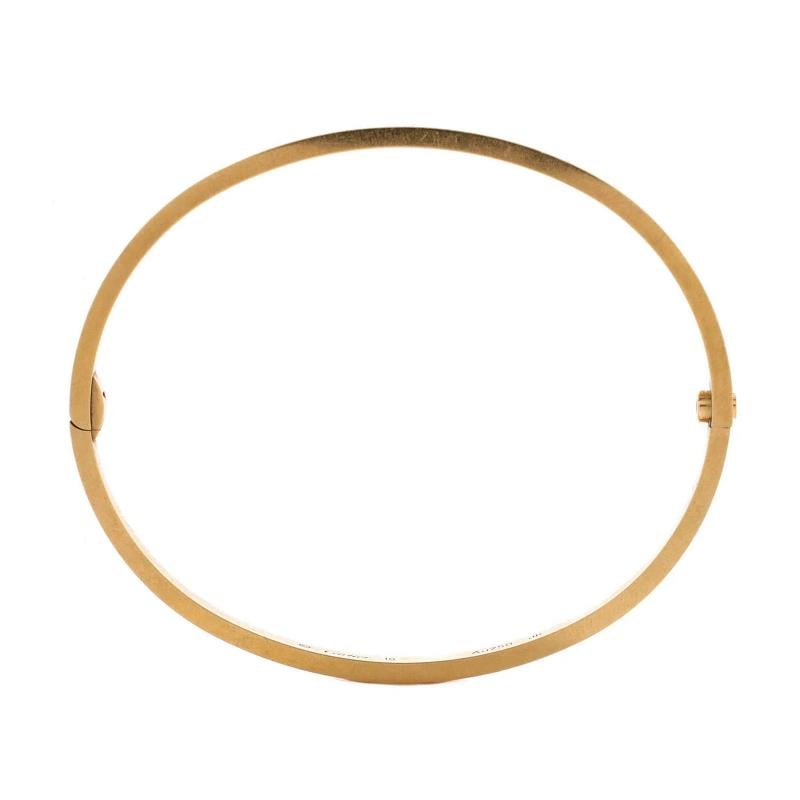 Cartier Love Bracelet 18K Yellow Gold Small - 3