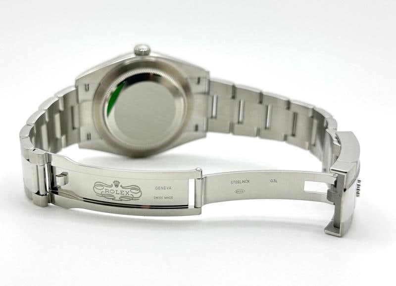 Brand New 2025 Rolex Datejust 41 126300 Slate Rhodium Dial Steel Box Paper - 8