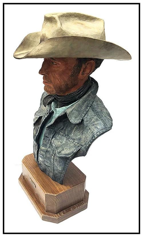 Harry Jackson Signed Hand Painted Bronze Polychrome Sculpture - 4