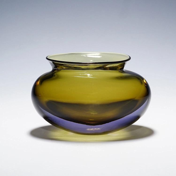 Vintage Art Glass Vase by Flavio Poli for Seguso Vetri D'Arte - 2
