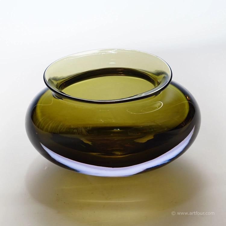 Vintage Art Glass Vase by Flavio Poli for Seguso Vetri D'Arte - 4