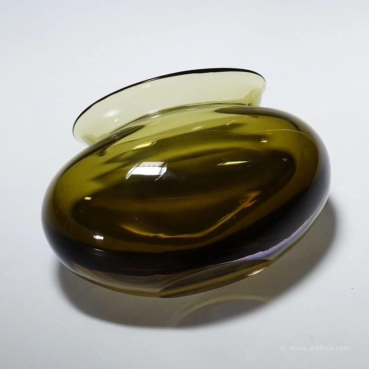 Vintage Art Glass Vase by Flavio Poli for Seguso Vetri D'Arte - 7