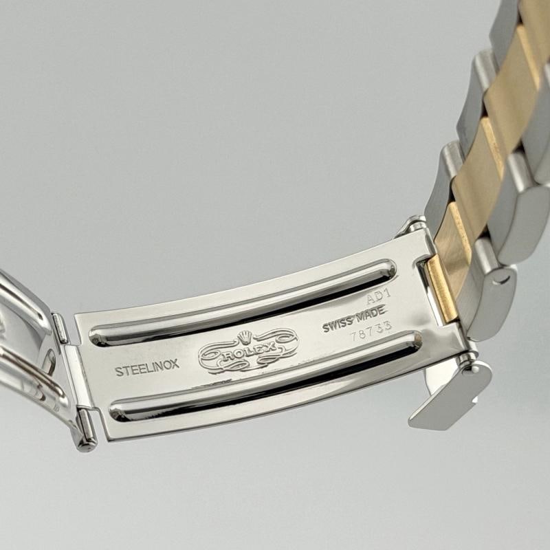 Rolex Yacht Master 169623 Mother of Pearl Sapphire Diamond Dial 18k Gold Steel - 13