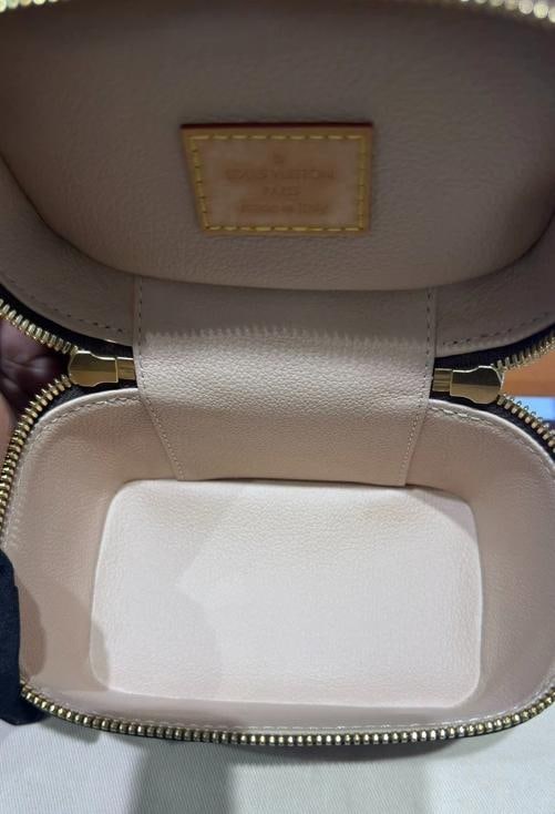 Louis Vuitton Nice Nano Monogram Vanity Pouch Brown Hand Bag - 12