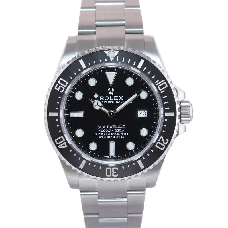 2015 MINT Rolex 116600 Seadweller SDK4 4000 Steel Black 40m Ceramic Dive Watch - 2