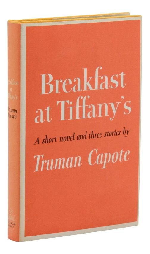 Breakfast at Tiffany's ~ by TRUMAN CAPOTE ~ First Edition ~ 1st Printing ~ 1958 (1 of 8)